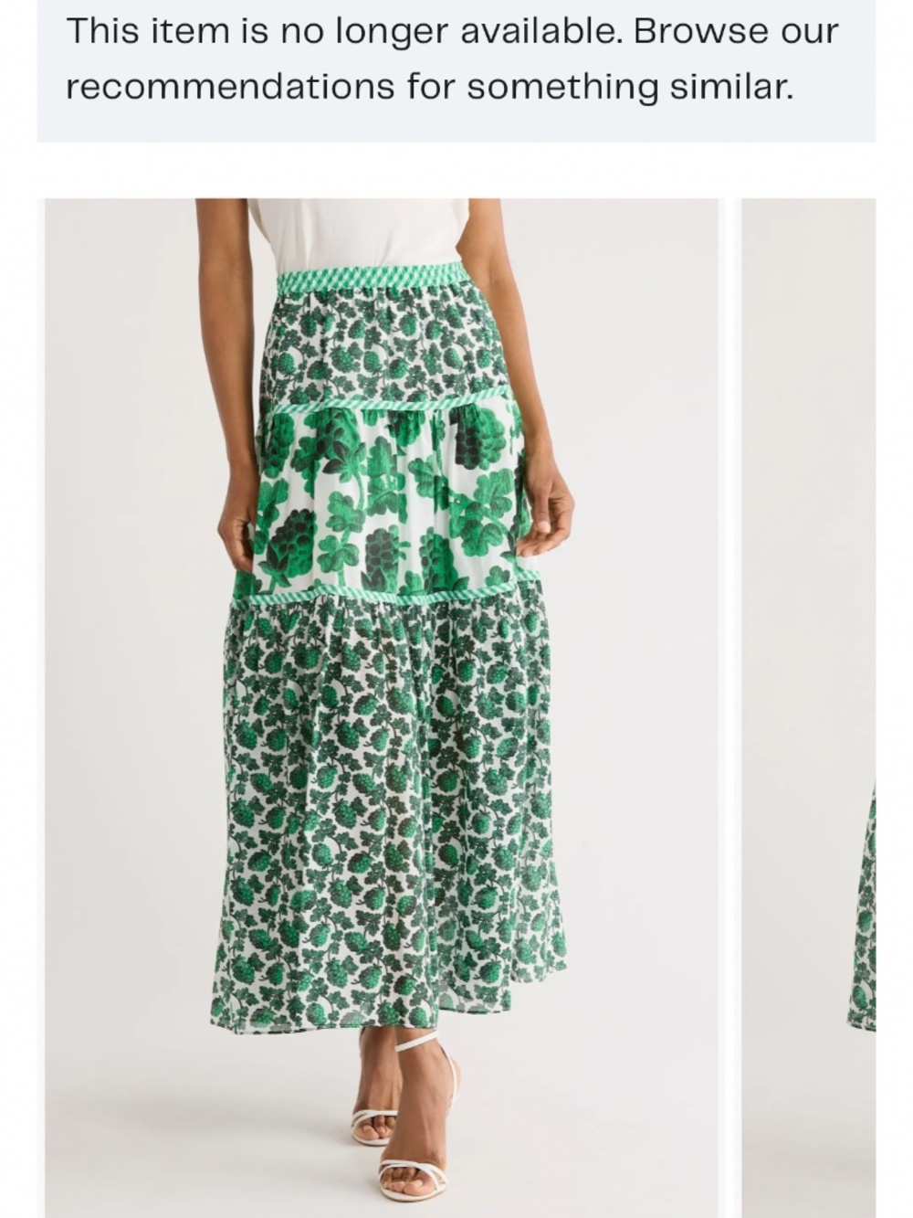 NWT Diane von Furstenberg Shiloh Maxi Skirt
